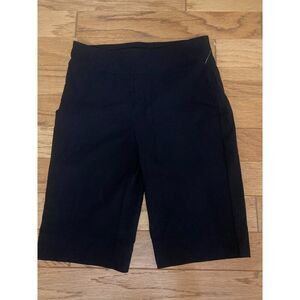 NWOT Truth By Republic women's Black pull on mid rise dress Shorts size XS